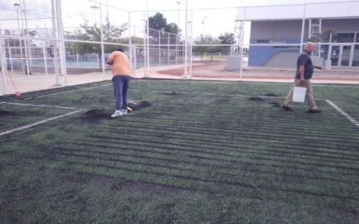LIMPIEZA EN CAMPOS DEPORTIVOS