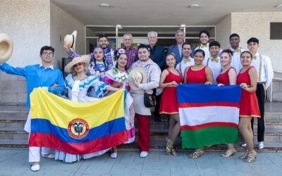 BIENVENIDA A BAILARINES DE COLOMBIA Y MORELIA