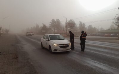 DESCENSO DE TEMPERATURAS A CAUSA DE FRENTE FRIO