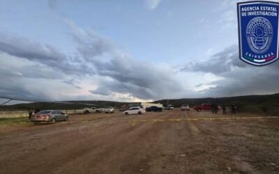 INVESTIGAN HOMICIDIOS DE OCHO PERSONAS EN PARRAL