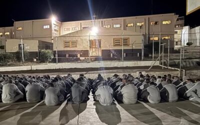 OPERATIVO DE REVISIÓN EN CERESO DE CUAUHTEMOC