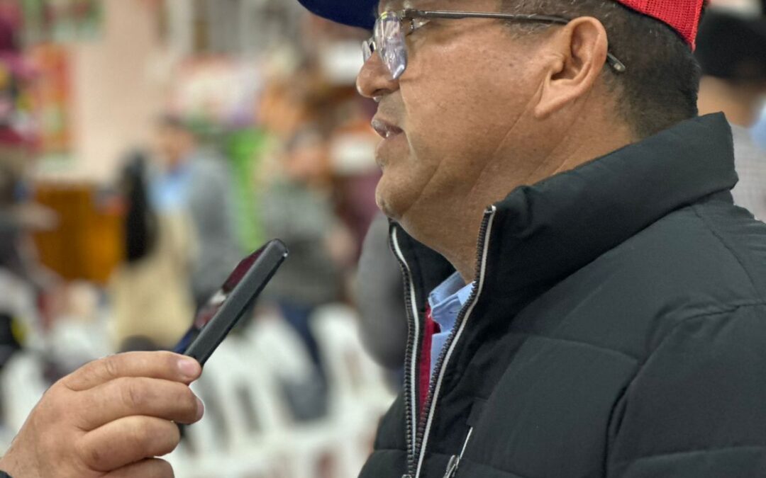 RAMÓN TALAMANTES POR LA AFICIÓN Y MANZANEROS ACEPTÓ INVITACIÓN A COLABORAR EN LA SEXTA ZONA.