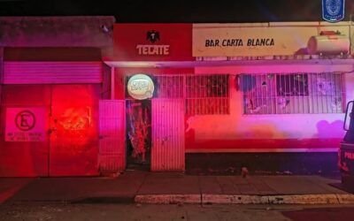 INICIA FGE INDAGATORIA POR HECHOS VIOLENTOS EN BAR