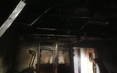 INCENDIO EN TIERRA NUEVA UNA PERSONA LESIONADA