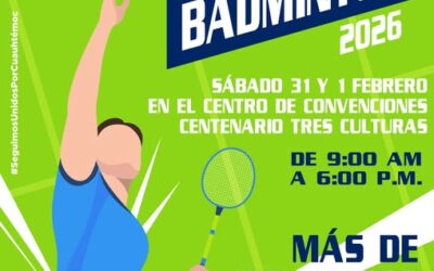 CUAUHTÉMOC SEDE ESTATAL DE BÁDMINTON