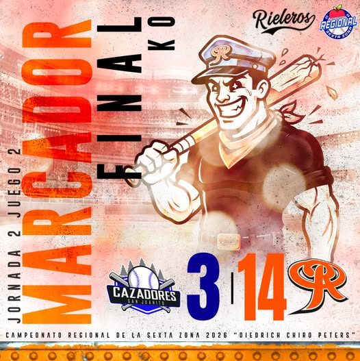 RIELEROS APALEA A CAZADORES 13-4 Y 14-3